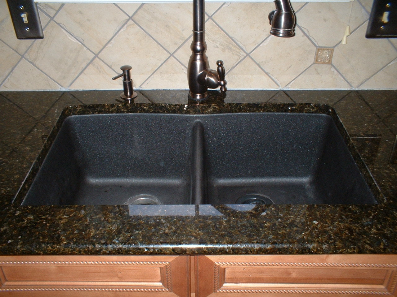 Solid Surface and Stone Countertop Repair Blog: Granite Composite Sink ...