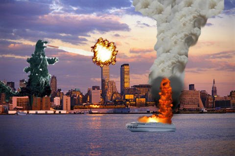 Godzilla Attacks New York