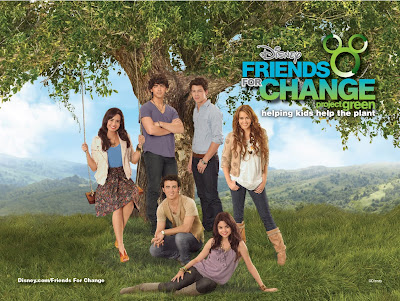 Disney's Friends For Change Posters Disney+Channel+Singers