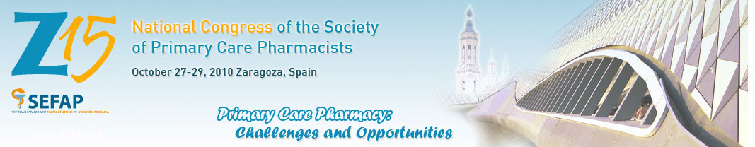 Z15 SEFAP | National Congress of the Society of Primary Care Pharmacists