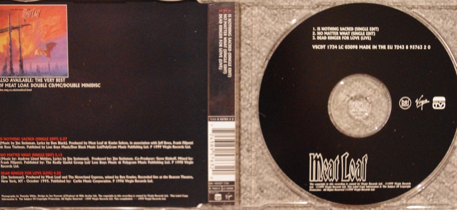 Meat Loaf Vinyl, Singles 7"/12" and other stuff Meat Loaf Is