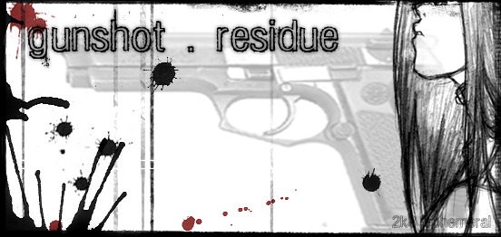 gunshot residue