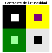 el contraste el contraste