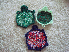 Turtle-shaped tawashis