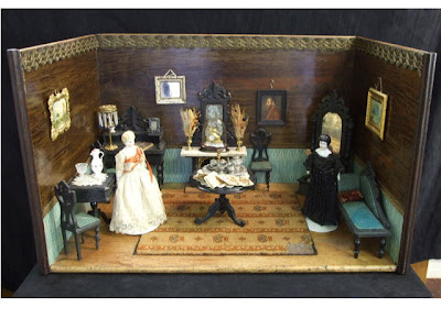 Furniture Design Kolkata on My Dream Dollhouse  Antique German Dollhouse  Ca  1850   1860