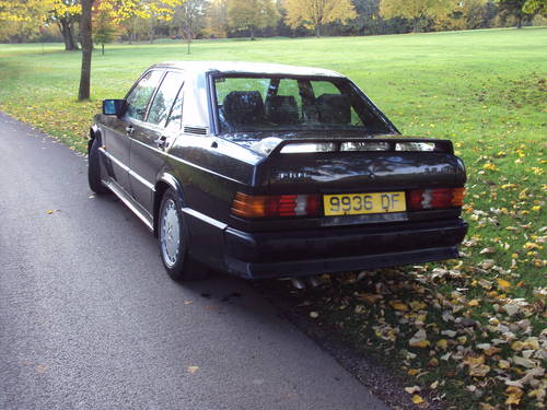 Mercedes wished to take the 190 E rallying and asked Cosworth to develop an 