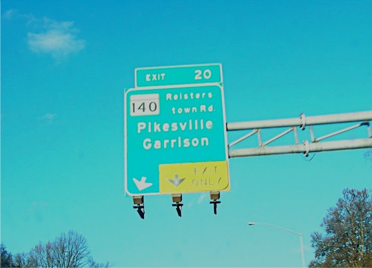 The Baltimore Snacker Exit 20 MD140 (to Pikesville and Garrison)