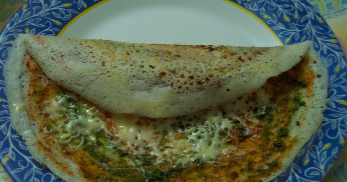 My Aromatic Kitchen Mysore Sada Dosa & Mysore Cheese Chutney Dosa