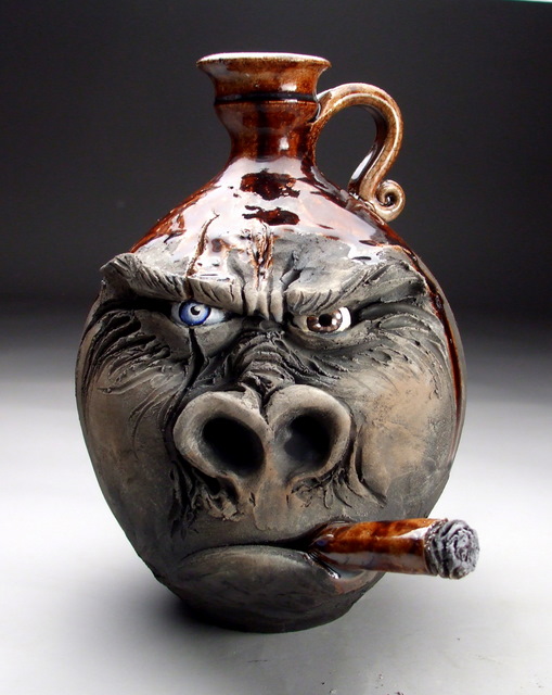 Grafton Pottery Face Jugs Mitchell Grafton Pottery