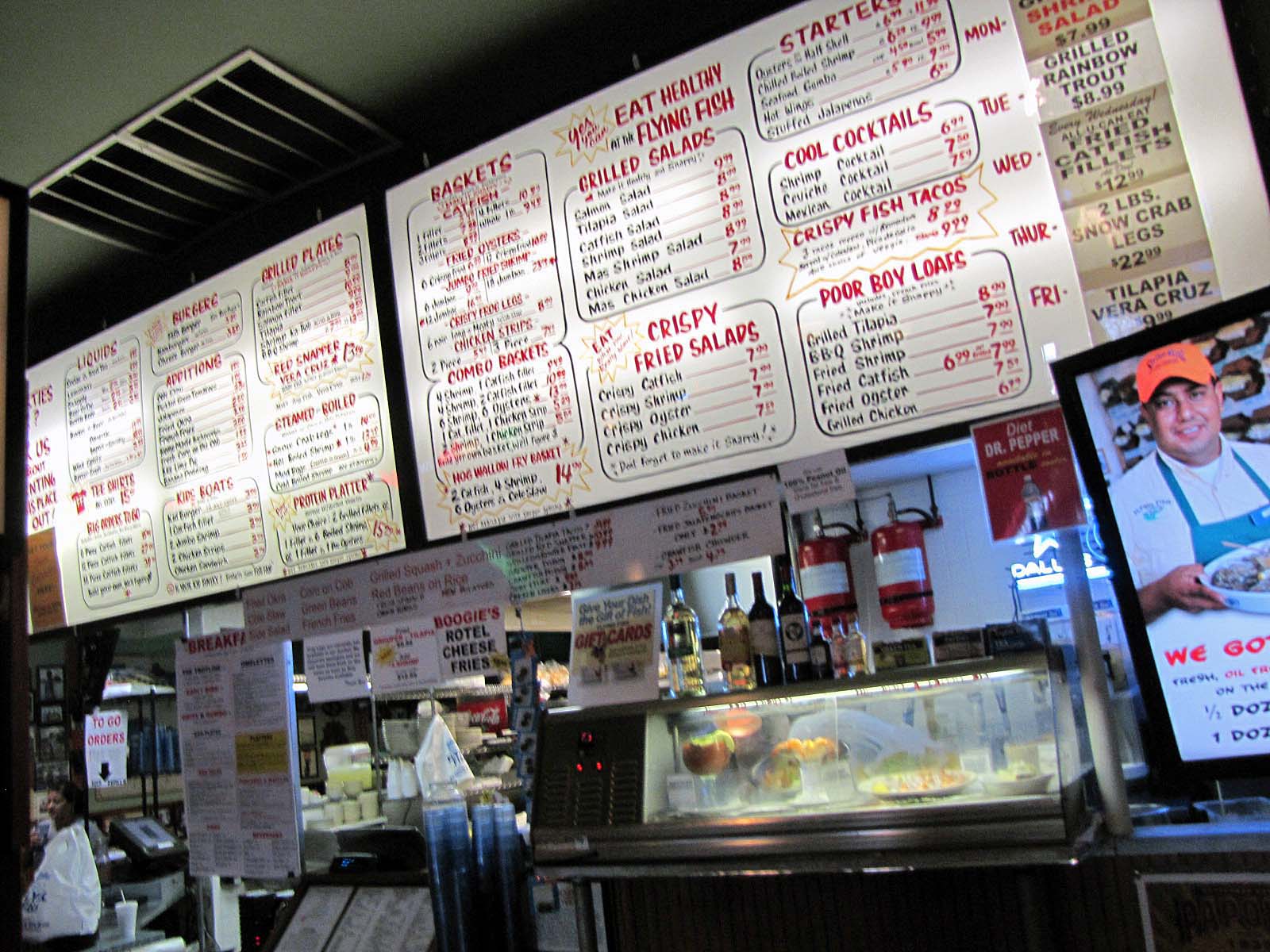 livin tejas Flying Fish in Dallas, TX, Don't Miss Out On The Fresh Catch