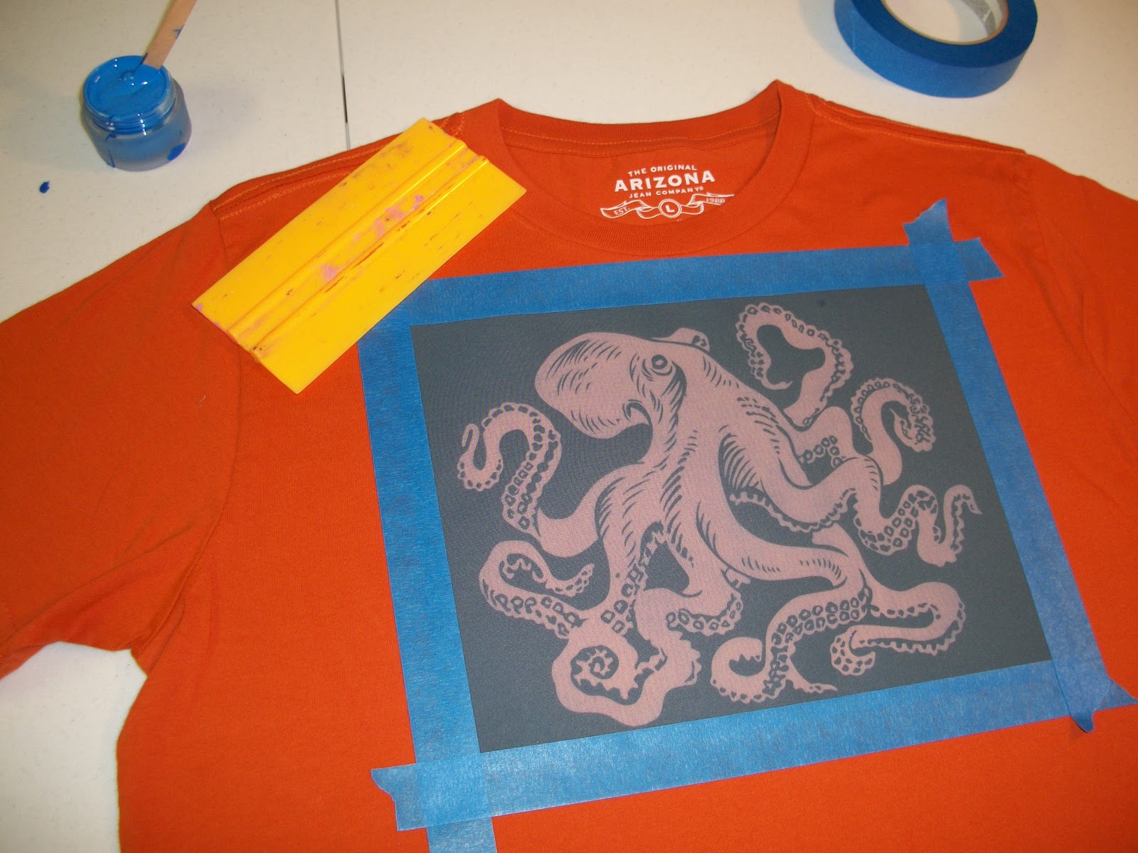 Stencil Screen Print