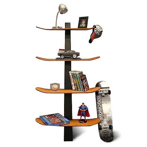 Home Accents Reusing Skateboards for interesting furniture
