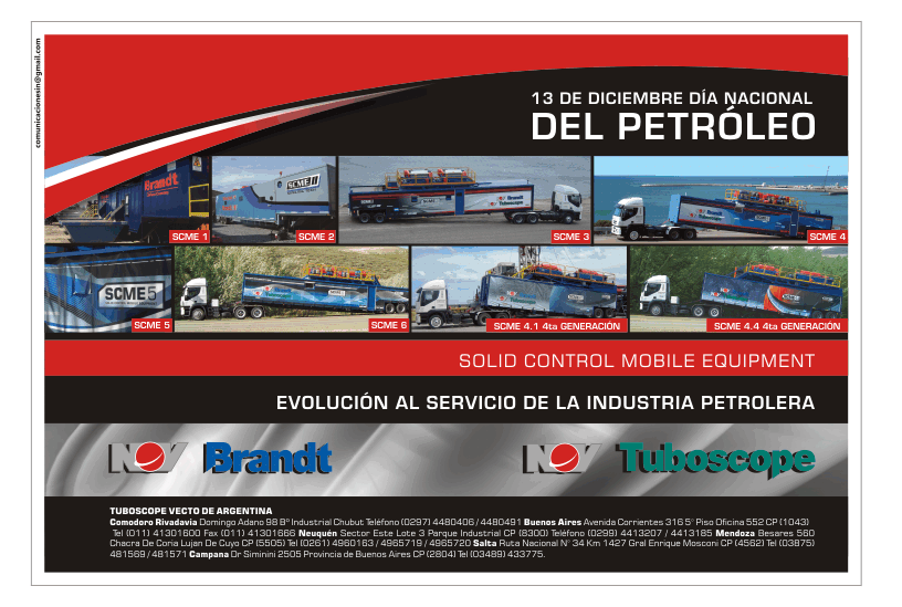 Porfolio / Lic en Diseño Gráfico Victoria Moyano Tuboscope Vecto de