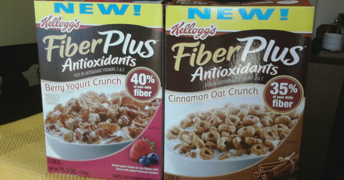 Pineapple Grass Kellogg's Fiber Plus Antioxidants Cereals