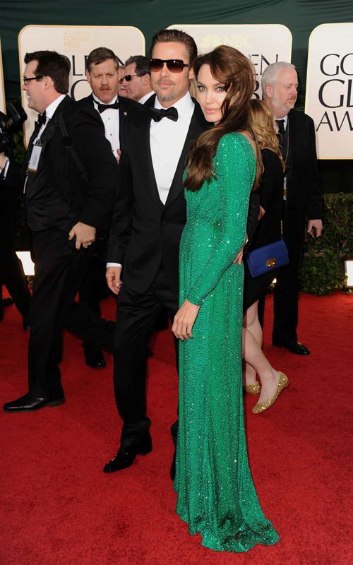 brad pitt 2011 golden globes. the 2011 Golden Globes.