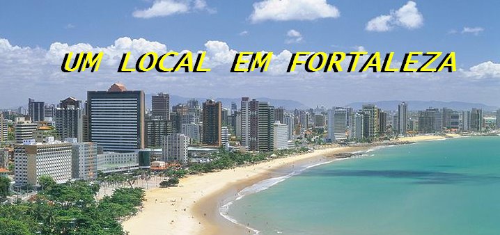 Um local em Fortaleza
