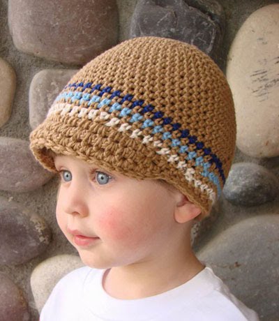 Boy's Brimmed Beanie