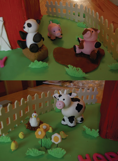 Barnyard farm animals