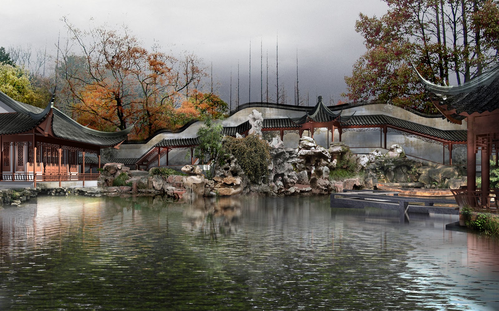 RKEE 4 MEDIA: 30 Beautiful Chinese Landscape Wallpapers