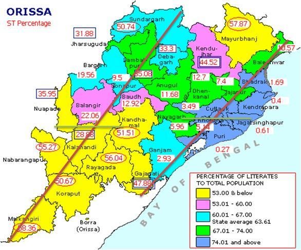 Kalahandi Map In Odisha Kalahandia: Geographical Importance Of Kalahandi In Orissa: Location Of  Kalahandi In Western Bordering Orissa Resembles Khudha In Eastern Bordering  Orissa