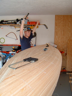 Cedar Stripping - Building a 15' Ranger Cedar Strip Canoe: 12) Closing 