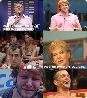 dourado torcida mãe bbb