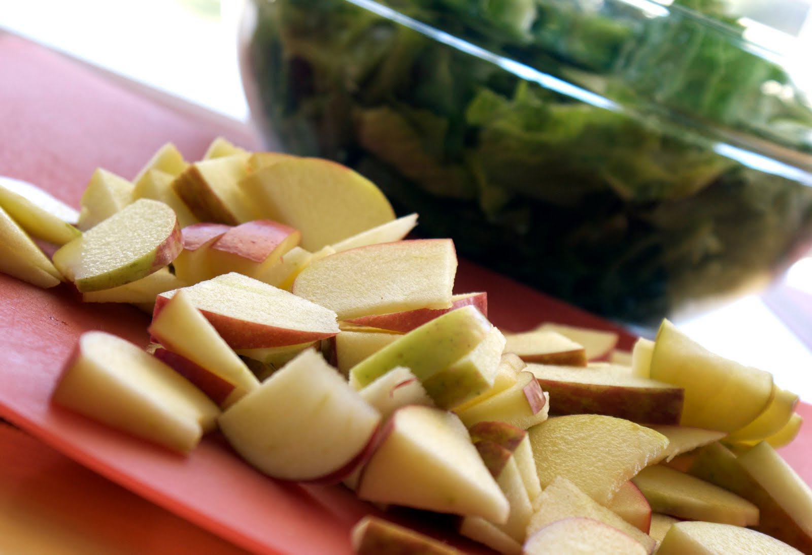 Apples 'n Greens Heat Oven to 350