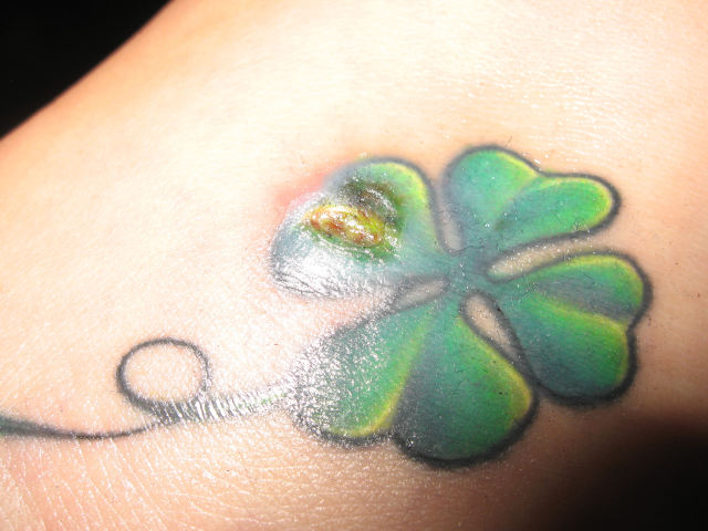 Cute Clover Tattoos
