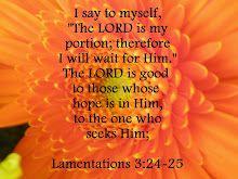 Lamentations 3:24-25