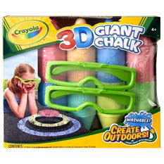 Crayola Sidewalk Chalk And 3d Sidewalk Chalk Review Giveaway