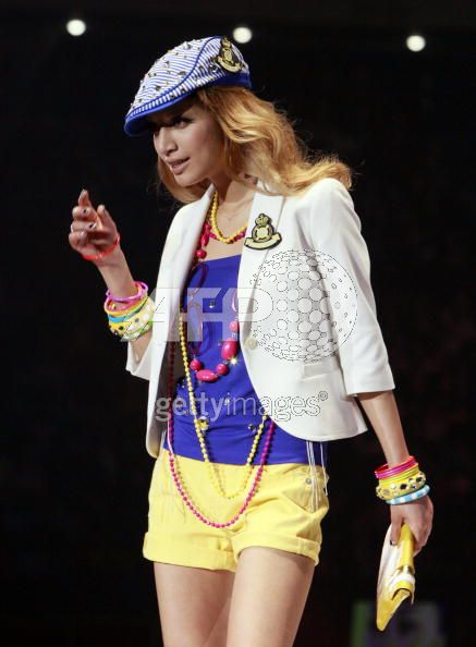 [A+model+displays+a+creation+of+Japan]