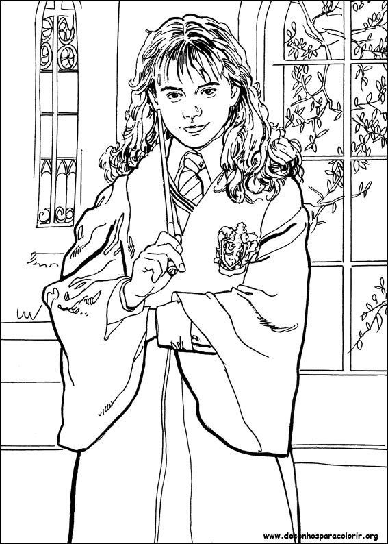 Pimentinh@s do Duque: Desenhos para colorir - Harry Potter
