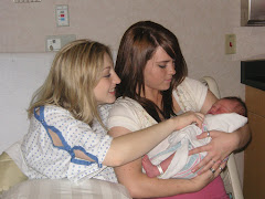 Kristi (the new mommy!), Mary, and Emerson