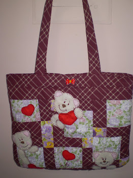 Bolsa em Patchwork.