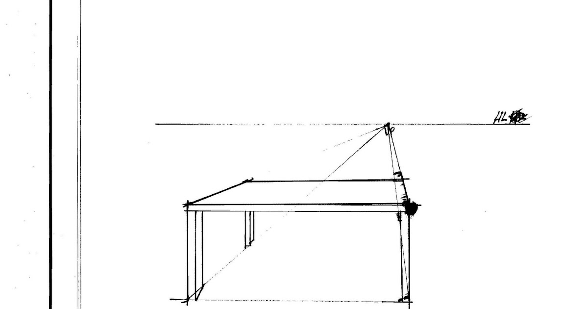 Table Drawing In One Point Perspective One Point Perspective Point Images and Photos finder