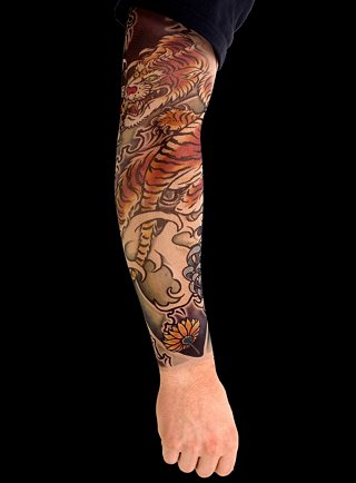 Dragon Sleeve Tattoos