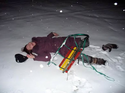 Sled Accident