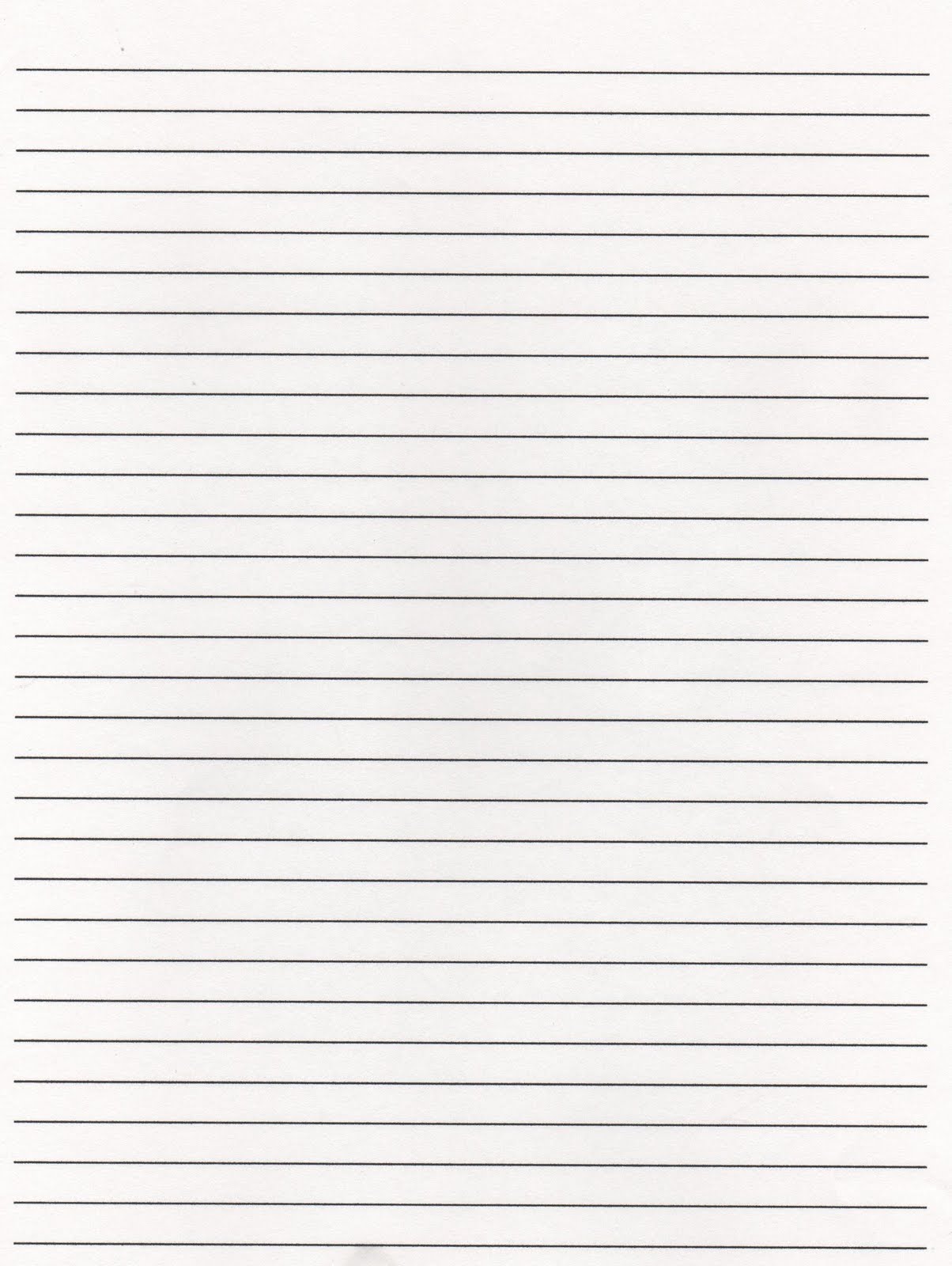 Single Line Paper