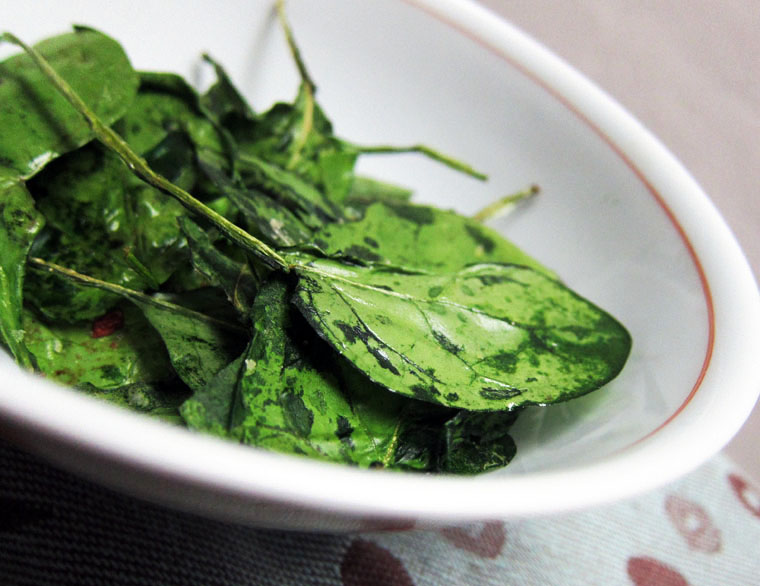 the indolent cook ovenbaked spinach chips