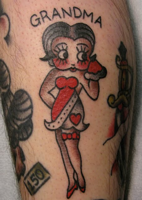 Labels american traditional tattoos betty boop indian tattoo 