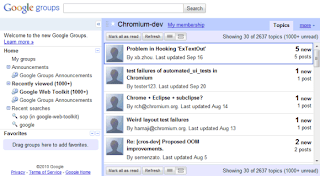 Google Groups Tests a New Interface http://felix-googleblog-archive.blogspot.com/