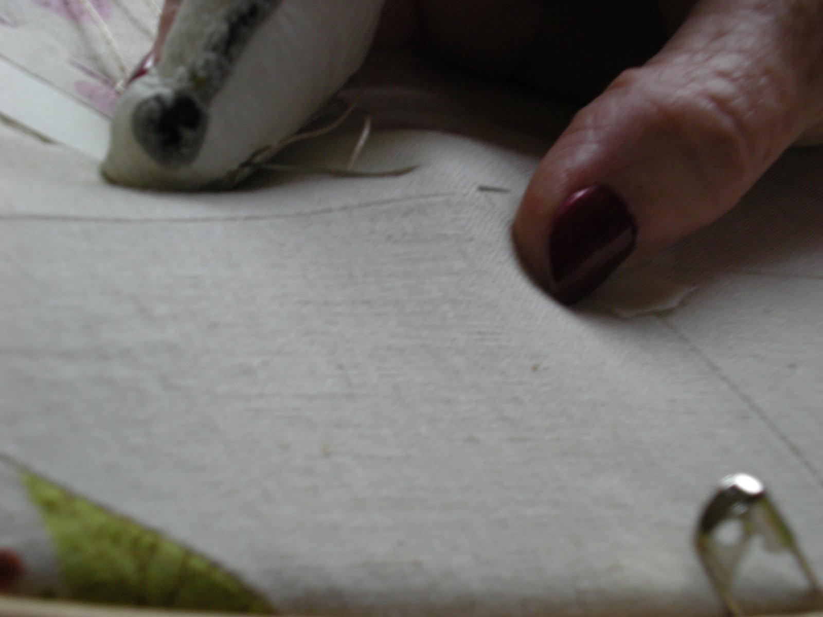 Molly Flanders Hand Quilting....Pick Stitching....A Tutorial....