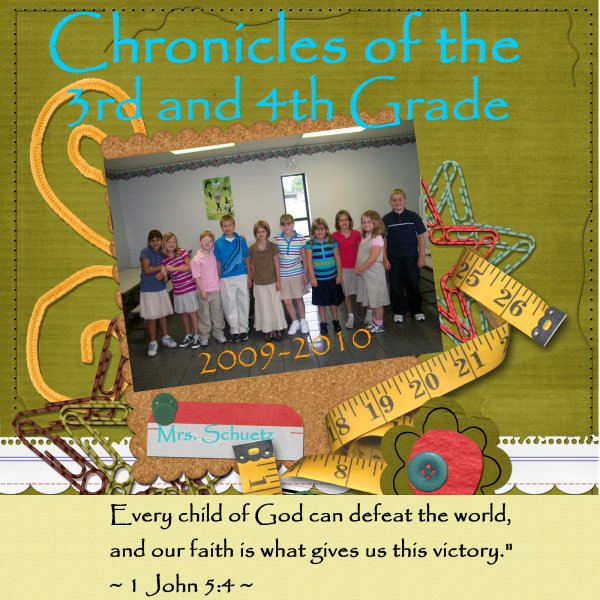 Chronicles of the 3rd and 4th Grade