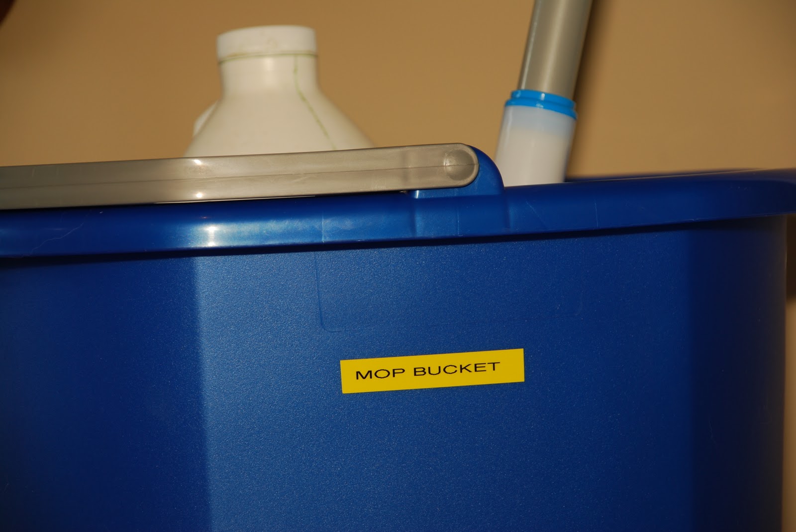 A Quest for a Balanced Life Bathroom Cleaning Organized Bucket