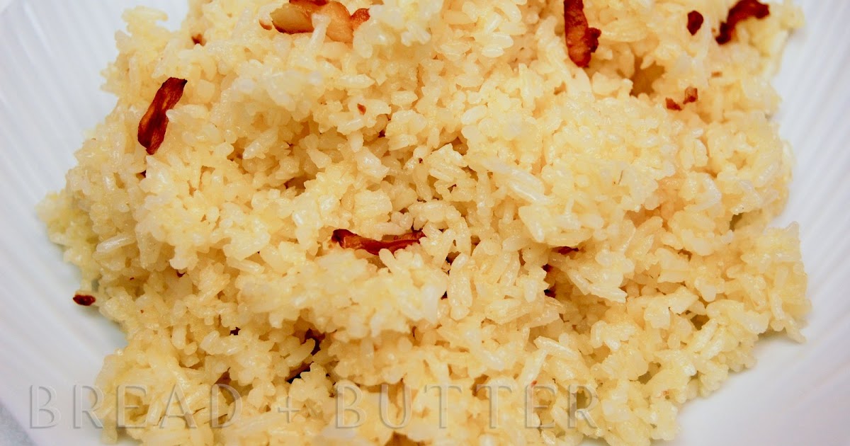 Bread + Butter Pinoy Style Fried Rice (aka Garlic Fried Rice)