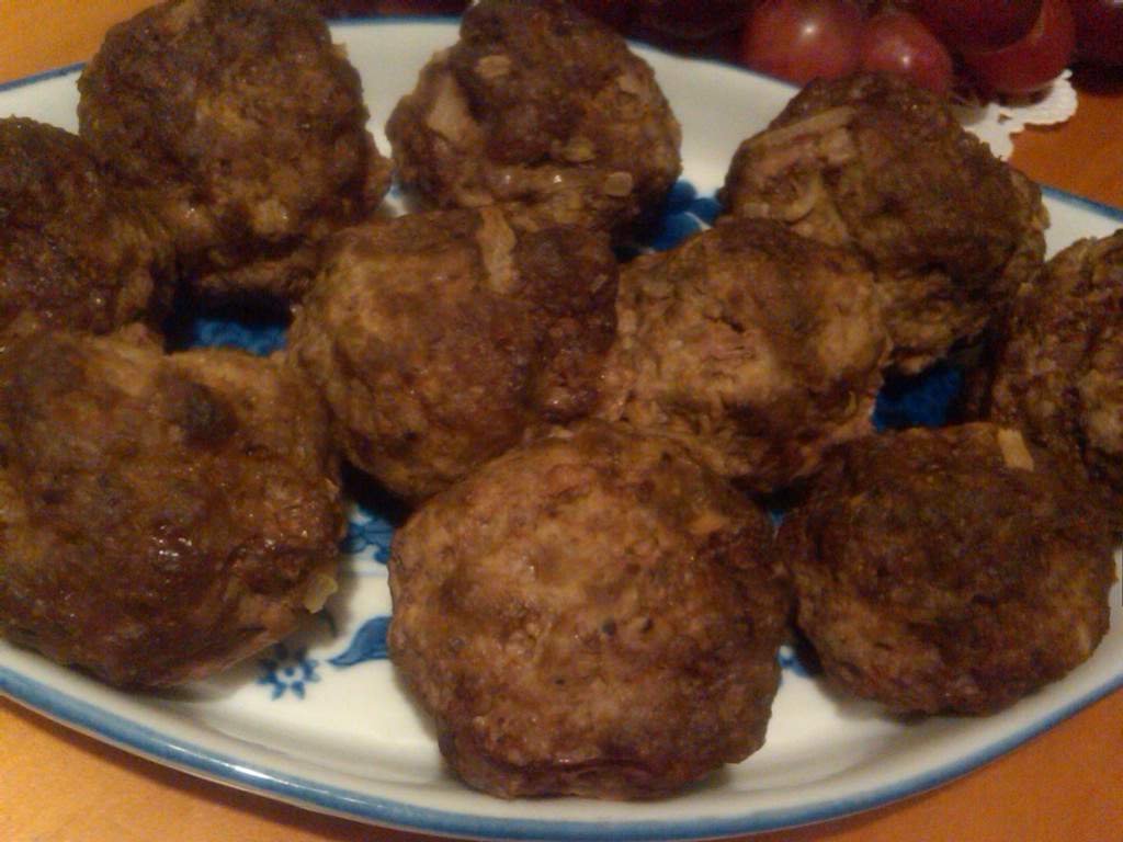 large meatballs