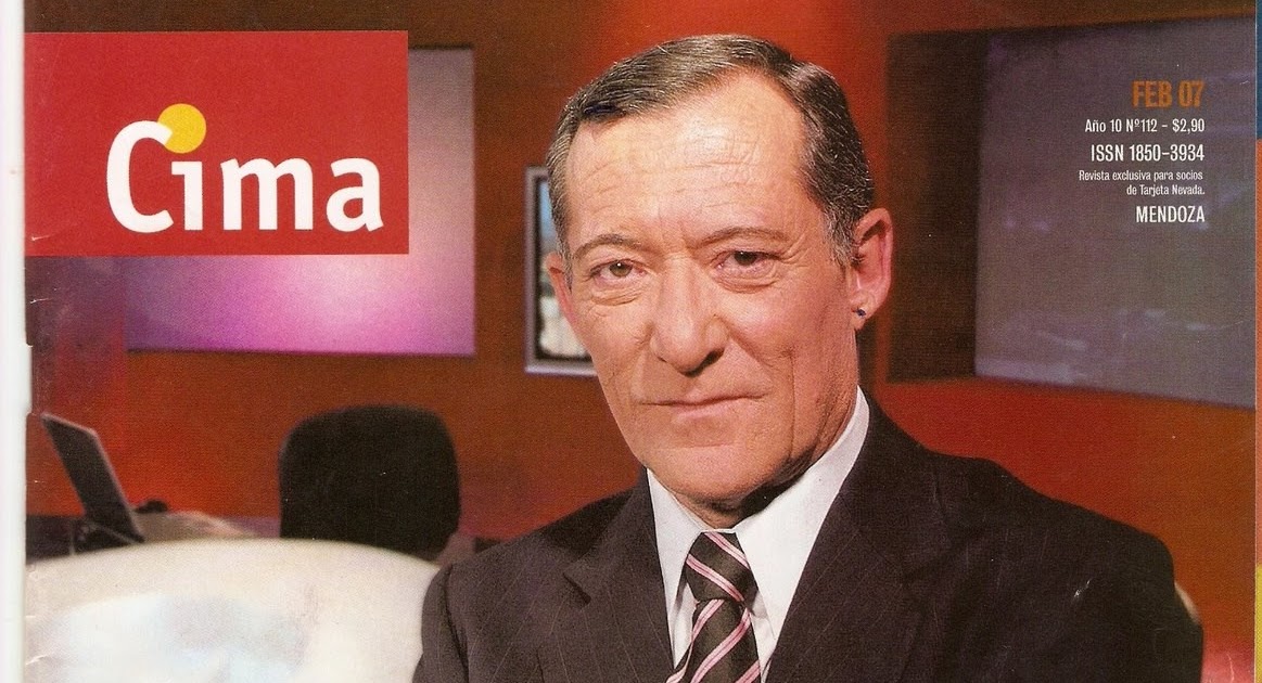 El rincón de Ricardo Mur. Ricardo Mur en la tapa de una revista.