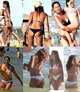 RITA FERRO RODRIGUES EM BIQUÍNI NA PRAIA DE "ALTURA"
