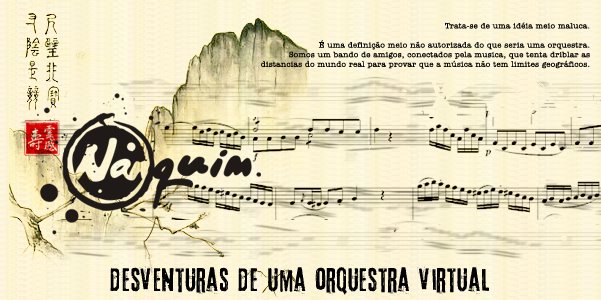 As desventuras de uma orquestra virtual.