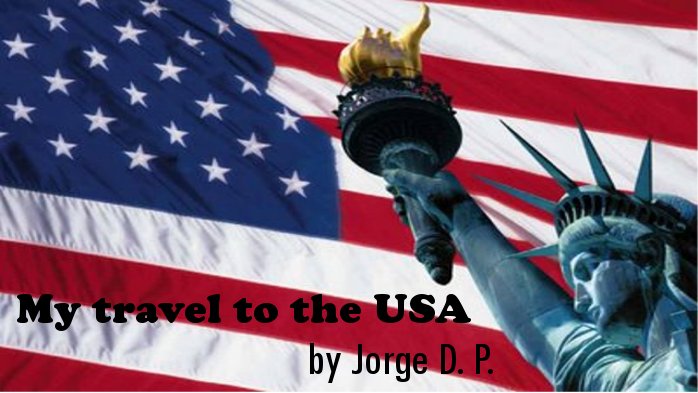 Jorge´s Diary about the USA